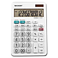 Sharp® White Series Desktop Calculator, EL-334WB