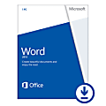 Microsoft Office Word Home and Student 2013 , Download Version