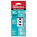 VELCRO® Brand Decorating Indoor Light Clips, Medium, Clear, Total Qty 24 1 thumbnail image