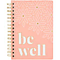 Markings by C.R. Gibson® Leatherette Spiral-Bound Journal, 5-9/16" x 8-7/16", College Ruled, 200 Pages, Wellness 1 thumbnail image