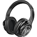 TREBLAB Z2 |Over Ear Workout Headphones with Microphone |Bluetooth 5.0, ANC|Wireless Headphones for Sport, Running, Gym(Black) - Stereo - Mini-phone (3.5mm) - Wired/Wireless - Bluetooth - 32.8 ft - 20 Hz - 20 kHz