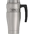 Stainless King Mug 16oz - 16 fl oz - DrinkLock Sealing Lid, Leak Proof Closure - Silver - Stainless Steel - Travel, Hot Drink, Beverage 1 thumbnail image