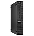 Dell™ Optiplex 9020 Micro Refurbished Desktop PC, Intel® Core™ i5, 8GB Memory, 240GB Solid State Drive, Windows® 10 Pro 1 thumbnail image