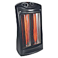 Comfort Glow 1500W Quartz Tower Heater With Thermostat, 12-7/16" x 22-7/8", Black 1 thumbnail image