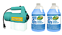 OdoBan Fogmaster Jr. Electric Handheld Fogger & Fogging Deodorizer, Fresh Scent, 128 Oz, Case Of 2 Bottles 1 thumbnail image