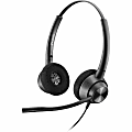 HP EncorePro Headset - Stereo - Wired - On-ear - Binaural - Ear-cup - Noise Cancelling Microphone - Black