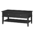 Ameriwood™ Home Franklin Coffee Table, Rectangular, Black 1 thumbnail image