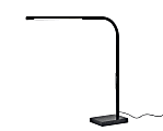 Adesso Cullen LED Desk Lamp With Smart Switch, 24”H, Black 1 thumbnail image