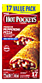 Hot Pockets Pepperoni Pizza, 4.5 Oz, Pack Of 17 Hot Pockets