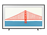 Samsung QN75LS03AAF - 75" Diagonal Class (74.9" viewable) - The Frame LS03A Series LED-backlit LCD TV - QLED - Smart TV - Tizen OS - 4K UHD (2160p) 3840 x 2160 - HDR - Quantum Dot, Dual LED - black