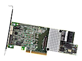Intel RAID Controller RS3DC040 - Storage controller (RAID) - 4 Channel - SATA 6Gb/s/SAS 12Gb/s  - RAID 0, 1, 5, 6, 10, 50, 60 - PCIe 3.0x8 - RS3DC040 1 thumbnail image