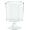 Amscan Mini Plastic Pedestal Bowls, 2" x 1-3/4", Clear, 40 Bowls Per Pack, Set Of 2 Packs 1 thumbnail image