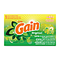 Gain Powder Laundry Detergent, Original Scent, 1.8 Oz, Carton Of 156 Boxes