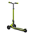 Globber Ultimum 3-Wheel Scooter, 29-15/16"H x 15-9/16"W x 39-3/4"D, Lime Green