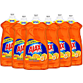 AJAX Triple Action Orange Dish Liquid - 52 fl. oz. Bottles - Liquid - 52 fl oz (1.6 quart) - 6 / Carton - Orange 1 thumbnail image