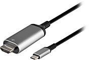 Ativa® USB-C To HDMI Cable, 6’, Black, 79799 1 thumbnail image