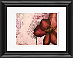 Timeless Frames Marren Framed Floral Artwork, 11" x 14", Black, Pressed Flowers I