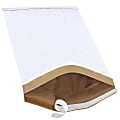Partners Brand White Self-Seal Padded Mailers, #5, 10 1/2" x 16", Pack Of 100
