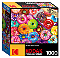 Cra-Z-Art Kodak 1,000 Piece Jigsaw Puzzle, I Love Donuts, 20” x 27”