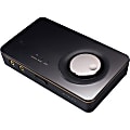 Asus Xonar U7 MKII External Sound Box - 24 bit DAC Data Width - 7.1 Sound Channels - External - C-Media 6632AX - USB 2.0 - 114 dB - 3 Byte 192 kHz Maximum Playback Sampling Rate - 3 Byte 192 kHz Maximum Recording Sampling Rate - 1 x Number of Audio Line 1 thumbnail image