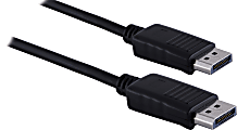 Ativa® 2.1 DisplayPort Cable, 6’, Black, 80001 1 thumbnail image