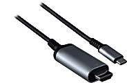 Ativa® USB-C To DisplayPort Cable, 6’, Black, 80002 1 thumbnail image