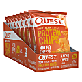 Quest Nacho Protein Tortilla Chips, 1.1 Oz, Pack Of 8 Bags