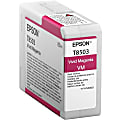 Epson UltraChrome HD T850 Original Inkjet Ink Cartridge - Vivid Magenta Pack - Inkjet