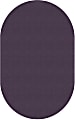 Flagship Carpets Americolors Rug, Oval, 7' 6" x 12', Pretty Purple 1 thumbnail image