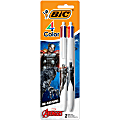 BIC 4-Color Marvel's Avengers Retractable Ballpoint Pens, Thor And Black Panther Edition, Medium Point, 1.0 mm, White Barrel - MMXREAP2-AST 1 thumbnail image