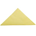 JAM PAPER Medium Lunch Napkins - 6 1/2 x 6 1/2 - Light Yellow - 40/Pack  1 thumbnail image