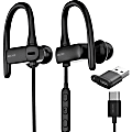 Delton 24ECA Stereo USB Type-C Earbuds, Black, DWH24ECA 1 thumbnail image