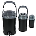 Brentwood GeoJug 3-Piece Sports Water Jug Set, Black/Gray 1 thumbnail image