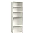 Sauder® Beginnings 72"H 5-Shelf Bookcase, Soft White