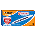 BIC® Prevaguard Round Stic Pens, Medium Point With Antimicrobial Additive, 1.0 mm, Blue Barrel, Blue Ink, Pack Of 12 Pens 1 thumbnail image
