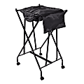 Honey Can Do Single Bounce Back Hamper, 33” x 20-1/2”, Black 1 thumbnail image