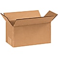 Partners Brand Long Corrugated Boxes, 8" x 4" x 4", Kraft, Pack Of 25 1 thumbnail image