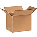 Partners Brand Corrugated Boxes, 8"L x 6"W x 6"H, Kraft, Pack Of 25