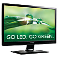 ViewSonic® VA2406m-LED 24" Widescreen HD LED Monitor, Black 1 thumbnail image