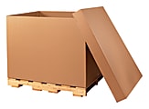 Partners Brand Bulk Cargo Boxes, 48" x 40" x 36", Kraft, Pack Of 5 1 thumbnail image