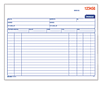 Adams® Carbonless Invoice Books, 2-Part, 8 1/2" x 7 1/4", Pack Of 50