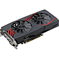Asus EX-RX570-O8G Radeon RX 570 Graphic Card - 1.26 GHz Core - 1.27 GHz Boost Clock - 8 GB GDDR5 - Dual Slot Space Required 1 thumbnail image