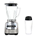 Oster 2-in-1 System 700-Watt 8-Speed 6-Cup Blender With Blend-n-Go Cup, Chrome 1 thumbnail image
