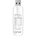 Lexar 256GB JumpDrive S73 USB 3.0 Flash Drive (White) - 256 GB - USB 3.0 - 100 MB/s Read Speed - 55 MB/s Write Speed - White - 3 Year Warranty
