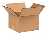 Partners Brand Corrugated Boxes, 9"L x 9"W x 6"H, Kraft, Pack Of 25 1 thumbnail image