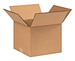 Partners Brand Corrugated Boxes, 9"L x 9"W x 7"H, Kraft, Pack Of 25