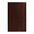 Flash Furniture High-Gloss Resin Table Top With 2"-Thick Drop-Lip, 30" x 48", Walnut 1 thumbnail image