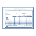 Rediform Weekly Time Card Pad - Gummed - 1 Part - 4.25" x 6" Form Size - 1 / Each
