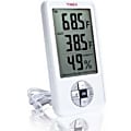 Timex Indoor/Outdoor Thermometer With Indoor Hygrometer and Clock - Hygrometer, Clock, Weather Proof - For Indoor/Outdoor 1 thumbnail image