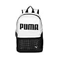 Puma Generator Backpack With 12" Laptop Pockets, Black/White